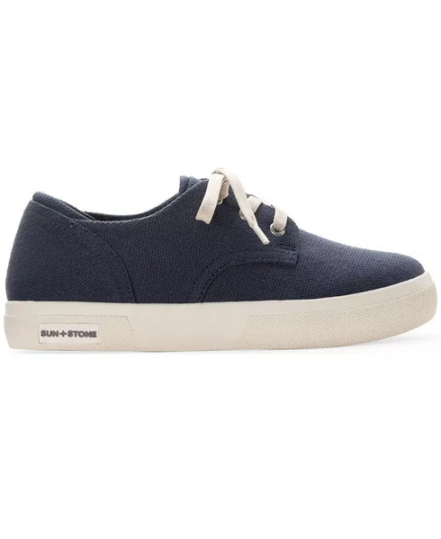 Sun Stone Boys Kiva Athletic Sneakers Fashion Shoes Lace-Up Navy Size 5